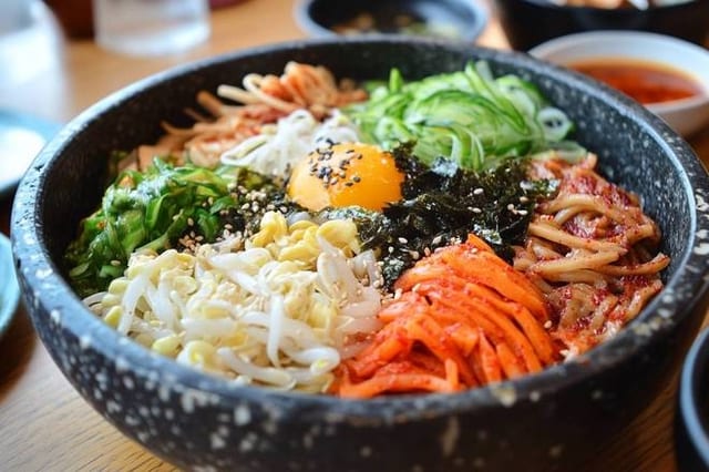Vegetable Bibimbap.
